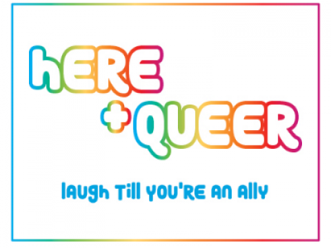 Here Queer Laugh Till Youre An Ally - 